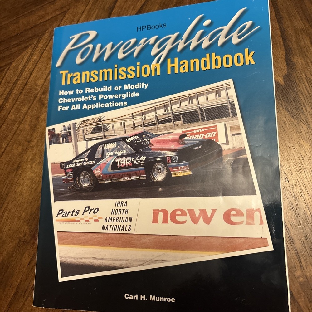 POWERGLIDE TRANSMISSION HANDBOOK CHEVROLET AUTOMATIC‎ REBUILD MANUAL MUNROE